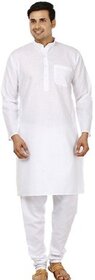 Pure cotton White Kurta Pyjama set