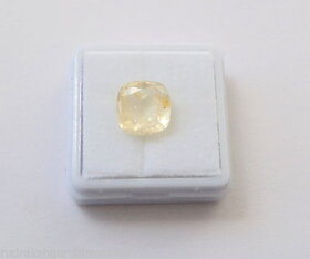 5.75 Ratti ,Yellow Sapphire, Pukhraj Stone Or Yellow Topaz , Guru  Stone Buy Onlin