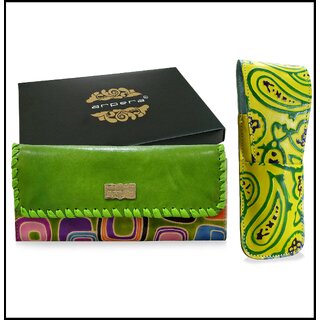 Arpera Leather Clutch gift combo for women CB16018