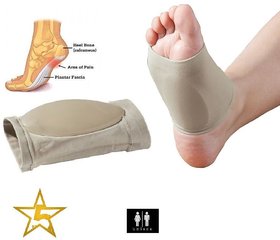 Sleeve ARCH Shoe Gel Insole Flat Feet Pad Arch Insoles