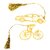 Bicycle and Car book mark By Daffodils.