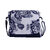Vivinkaa Navy Rose Canvas Sling Bag for Women 