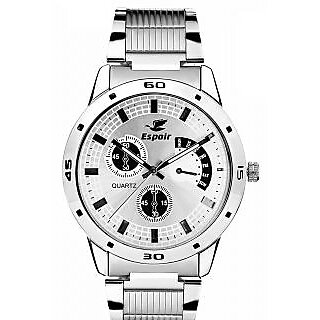 Analogue White Dial Men's Watch