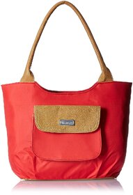 Devine Womens synthetic leather Handbag (Red) (fnb-115)