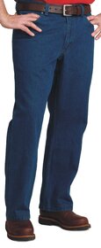 Men's Cotton Stuff Regular Fit Blue Jeans