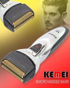 JM ELECTRIC RECHARGEABLE MENS SHAVER cum TRIMMER -08.