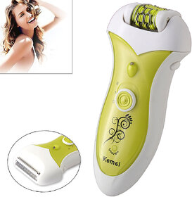 JM 2 in 1 Ladies Woman Hair Remover Cordless Shaver Trimmer Epilator Razor - 57.