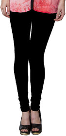 BOTH11 Black Cotton Lycra Legging.