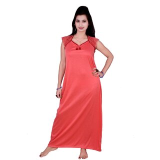 Kismat Fashion Cotton Long Nighty Kn17