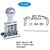 Rubber Stamp PAID with Date Readymade Message Stock stamp Shiny S-68