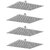 SSS-Ultra Slim Rain Shower Head (Set of 4)