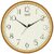 Ajanta Quartz Golden Ring Plastic Wall Clock