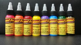 Mumbai Tattoo Eternal Tattoo Ink - 8 pcs. Set.