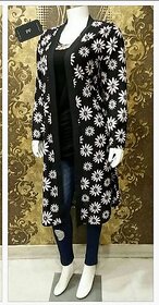 Guru Kirpa Cloth House Black Color Shrugs.