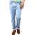 Blue Teazzers Men Regular Fit Blue Jeans
