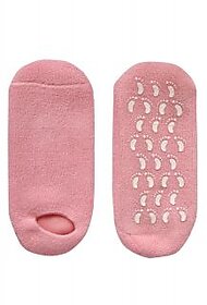 Importikah Moisturize Skin Repair Cracked Moisturizing Treatment Gel Spa Socks 1 Pair