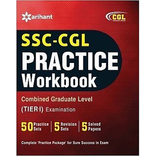 SSC CGL 50 Practice Workbook Combined Graduate Level Tier-I Examination (English)