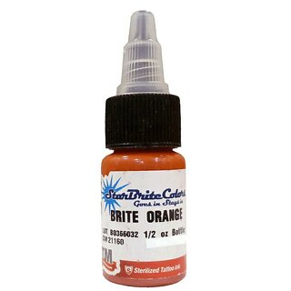 BRITE ORANGE 0.5oz STAR BRITE INK.