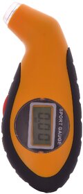 Rma-3003 Romic Compact Digital Tyre Gauge display screen with Lighted Tip Yellow