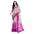 Shilo Pink with Calm shell designer saree.