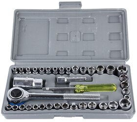 Aiwa 40pc Multi Purpose Combination Socket Wrench Set