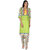 Mayrah Fashion Womens Cotton Stitched Green Salwar Suit