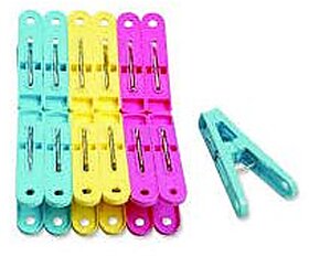 CLOTH CLIP SET OF 24 PCS