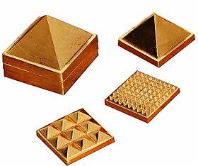 Vastu Nano Brass Pyramid 1