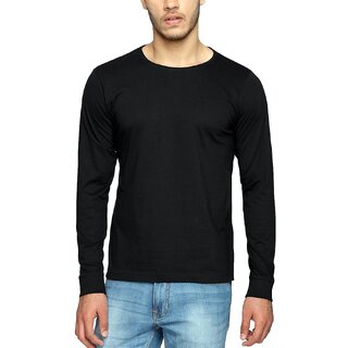 Men's Round Neck Full Sleeve Cotton T-Shirt