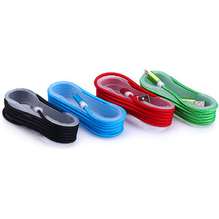 Hi Grade Nylon Braided Micro USB V8 Data Sync and Charging Cable for Samsung Galaxy S3 Mini