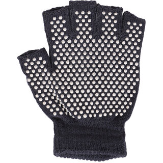 Importikah Gym Fitness Body Building Training Sports Non-slip Gloves - Black