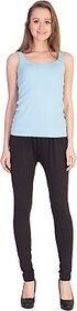 Neemka pack of one Black color blended cotton Womens leggings