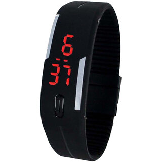 Mall4all Black LED Digital Watch