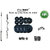 Protoner Home Gym 52 Kg + Rods + Dumbbells + Gloves