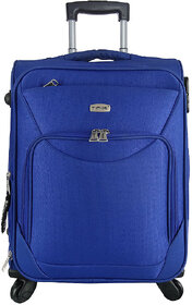 Timus Upbeat Spinner Blue 55 CM 4 Wheel Strolley Suitcase For Travel Cabin Luggage - 20 inch