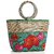 Aapno Rajasthan Green Raw silk Bucket Clutch (1 Pocket).