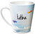 Hot Muggs Simply Love You Idika Conical Ceramic Mug 350ml