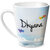 Hot Muggs Simply Love You Dhyana Conical Ceramic Mug 350ml