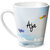 Hot Muggs Simply Love You Aja Conical Ceramic Mug 350ml