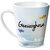 Hot Muggs Simply Love You Geevarghese Conical Ceramic Mug 350ml