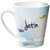 Hot Muggs Simply Love You Jatin Conical Ceramic Mug 350ml