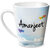 Hot Muggs Simply Love You Amanjeet Conical Ceramic Mug 350ml