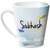 Hot Muggs Simply Love You Subhash Conical Ceramic Mug 350ml