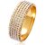 Sukkhi Gold Plated Gold  White Alloy Bracelets For Women