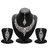 Sukkhi Sleek Rhodium plated AD Stone Necklace Set
