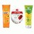 Joy Skin Fruit Massage Cream, Face Wash And Scurb Combo