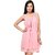 OVIYA Peach Georgette Dress