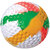 HRS Turf Ball Dimple Multi-Colour