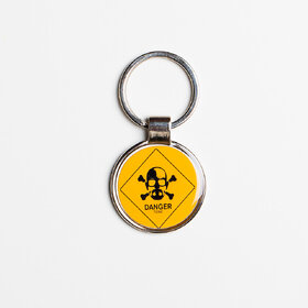 Daffodils Danger Key Chain (Yellow) D135
