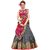 Grey Embrodiary Work Banglory Silk Bollywood Style Lehenga Choli With Blouse